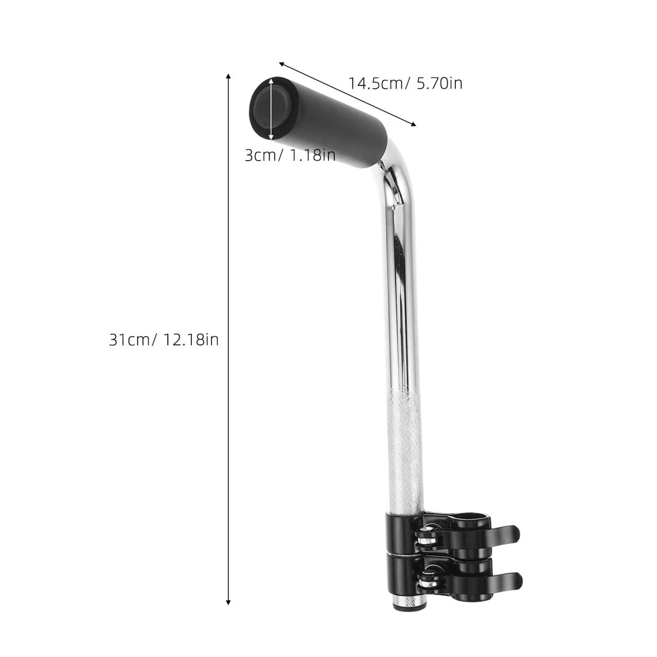Garneck 1 Unidad Extensor de Manillar para Silla de Ruedas Accesorios para Sillas de Ruedas de Viaje Asas de Extensión Ajustables Compatible Tubo para Adultos