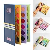 MIELIKKI 72 Colors Eyeshadow Palette, 3 Layers High Pigmented Matte Shimmer Metallic Eyeshadow Palle