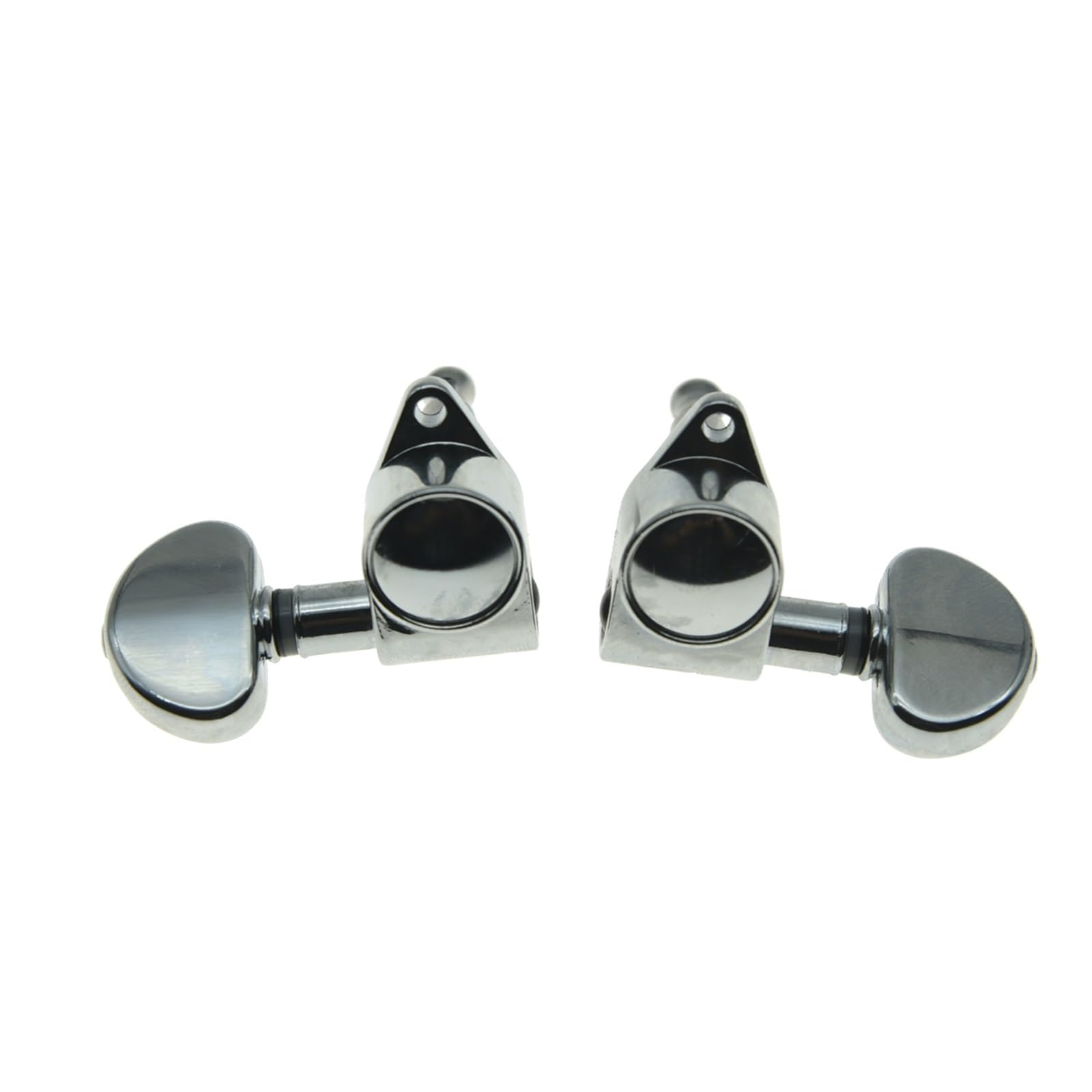 kołki stroikowe Pełnowymiarowe Uszczelnione Tunery Gitarowe Klucze Do Strojenia Kołki Głowice Maszyn Gitarowych Pasują Do Gitar Akustycznych (Color : Chrome)