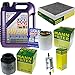 Produktbild QR-PARTS 69384708 Filter Set Inspektionspaket 5 Liter Motoröl Leichtlauf High Tech 5W-40 MANN-FILTER Innenraumfilter Kraftstofffilter Luftfilter Ölfilter