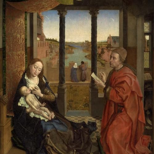 『Rogier van der Weyden – Św. Łukasz malujący portret Madonny』のカバーアート