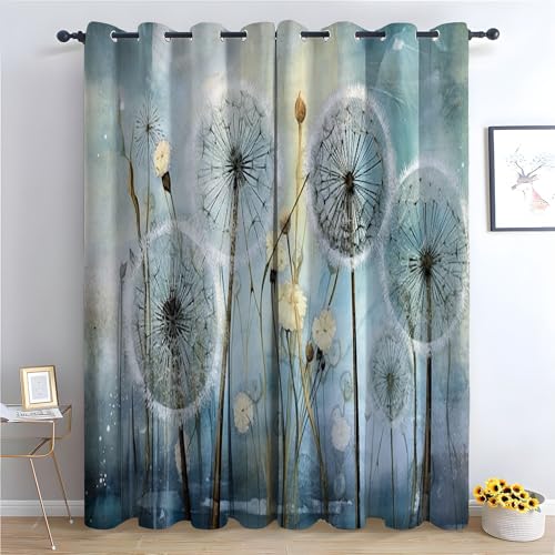 ZUMOOO Grommet Privacy Curtains for Small Window, Café, Bath, Laundry,