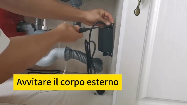 Interruttore Aria Per Tritarifiuti Da Cucina ZLXHDL - Pulsante In Acciaio Inox Con Tubo 1.5m | Kit Completo - Foto 8