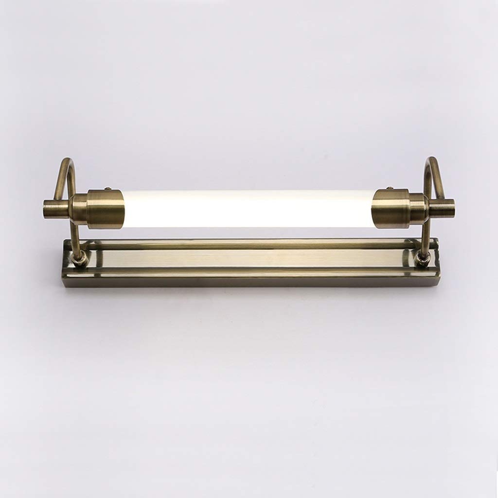 Lámpara de Espejo de Maquillaje Moderna con iluminación para vestidor, Espejo de gabinete, Aplique de Pared (tamaño: 60 cm) Times