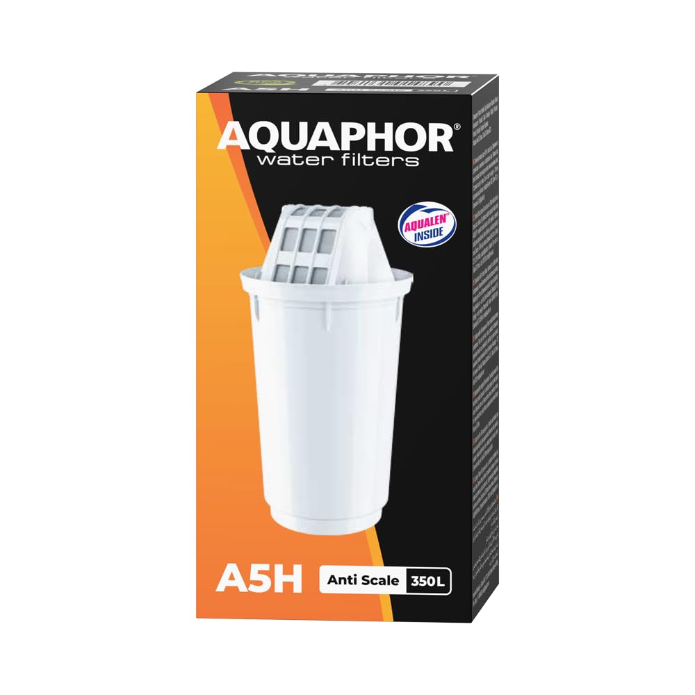 AQUAPHOR A5H Aqualen Wasserfilter-Kartusche Ersatzwasserfilter Ersatzfilter Kartusche 12 Stück für hartes - kalkhaltiges Leitungswasser passend für Provence, Prestige, Atlant, Arctic und Smile
