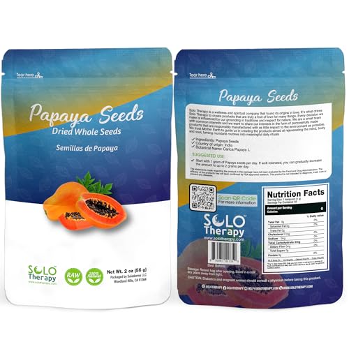 Papaya Seeds Dried Whole 2 oz