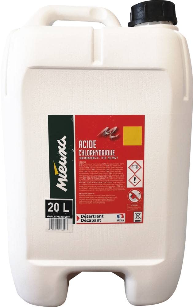 Acide chlorhydrique 23% 20L