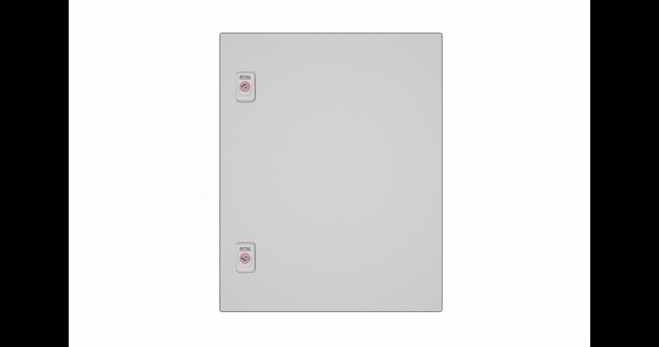 RITTAL 1045000 DIY, Acier allié, Gris Clair (Ral 7035), (B x H x T) 400 x 500 x 210 mm