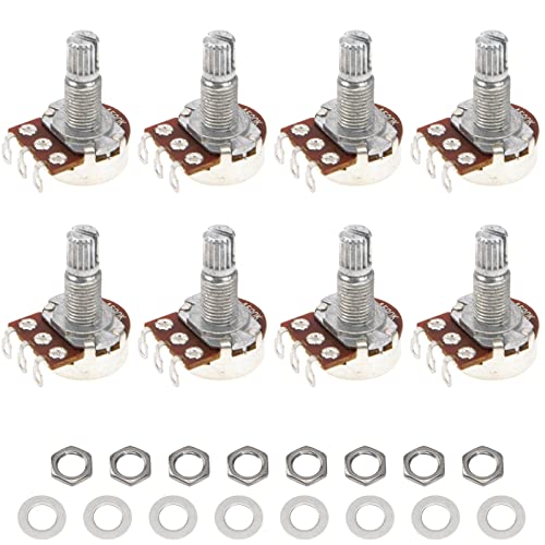 Yootones 8 A500K M^[|bg XvbgVtg O I[fBI e[p[ M^[ |eV[^[ Fender Stratocaster Telecaster M^[ x[X p (Mini A500K)