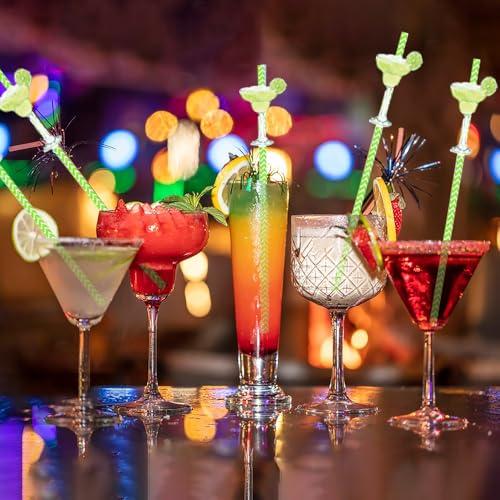 20 pitillos de papel para fiestas y eventos miniatura 5