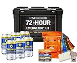 Kit d'urgence alimentaire 72H - Rations compactes & eau