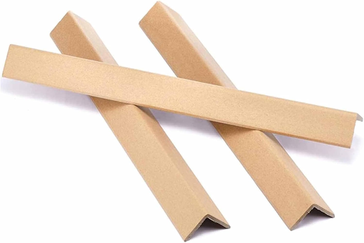 Packaging Edge Protector, L Cardboard Edge Protectors Corner for Strapping, Cardboard Edge Protectors for Shipping Pallet Corner Protectors(100 x 5 x 0.3 cm (L x W x THK))