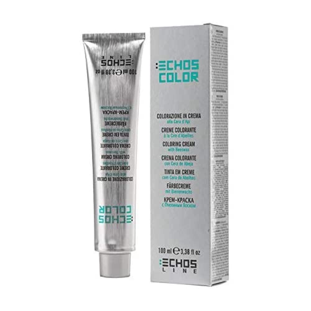 New Echos Color 7.44 – Mittelblond Intensives Kupfer, Ohne PPD & Resorcin (100 Ml)