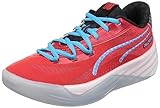 PUMA All Pro Nitro Scoot Basketballschuh rot/blau, 15 UK - 51 EU
