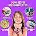 Momo's Den Rubber Band Bracelet Kit Rainbow Color Bands Bracelet Making kit Rubber Band 12100+ Loom Bracelet Kit, Big Giftable Case with Premium Quality Accessories, 28 Colors Refill Kit Boy & Girl