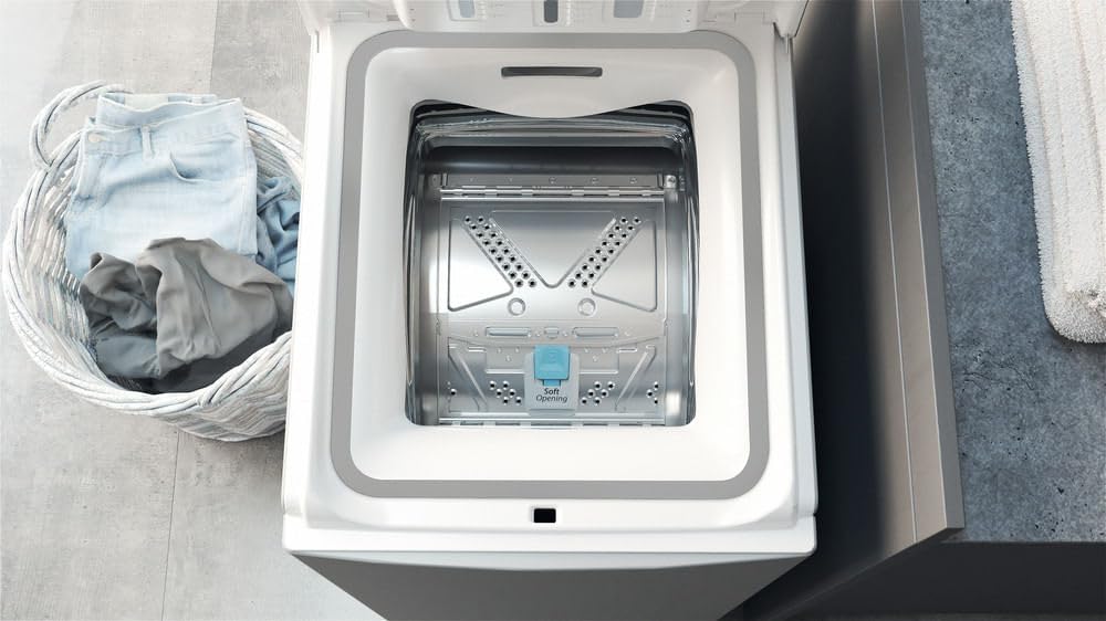 Bauknecht WMT Silver 6513 D4 Toplader-Waschmaschine 6,5 kg 1300 UpM Vollwasserschutz