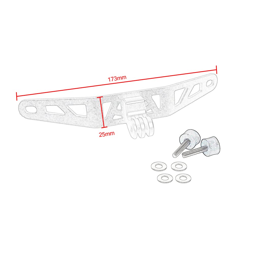 Motorradzubehör für R1250RS Driving Recorder Halter für Kamerahalterung CamRack Ständer für R1250 RS R 1250RS Teile