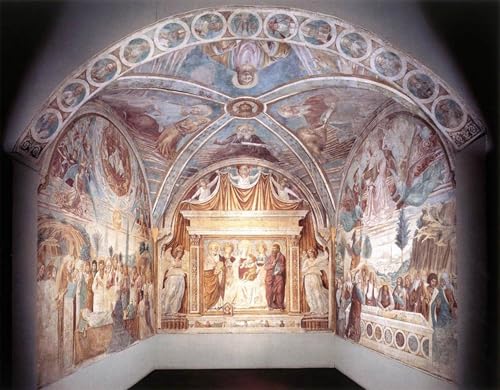 Tableaux Sanctuaire de la Dame Della Tosse Benozzo Gozzoli 60x90cm