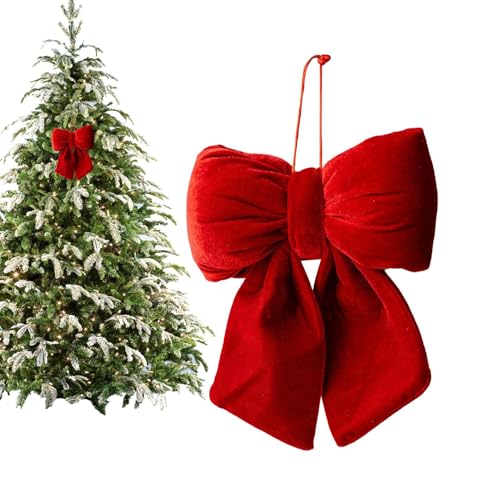 Weihnachtsschleifen für Draußen 22 Generisch Weihnachtsschleifen-, 3D-Ornament-Girlande, Schleifen Für...