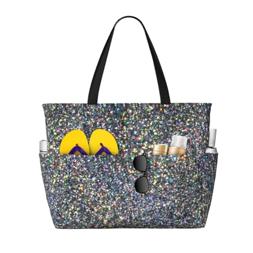 Sac de plage grand format pour femme fini le manque de place pour vos serviettes de bain