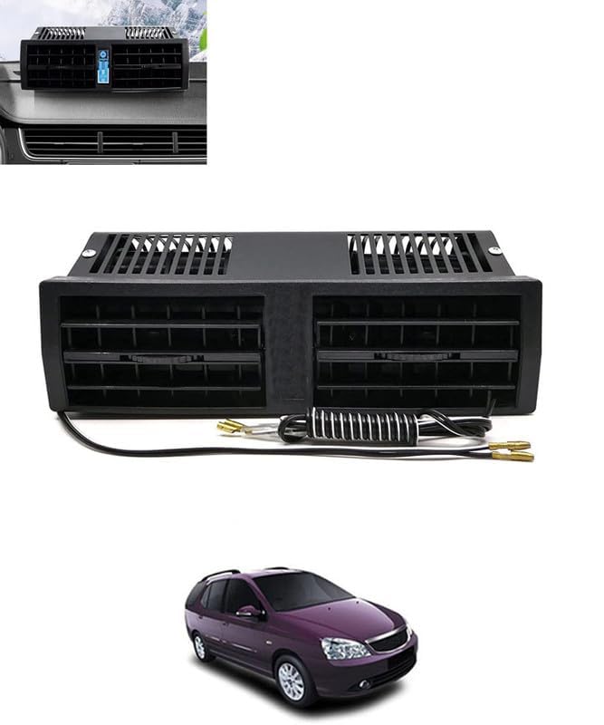 Jet Air Car Fan with Two Wind Blowers, Universal Dashboard Mount, Portable Cooling for Car-image-22