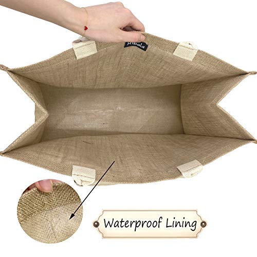 Image of Hibala Woven Large Beach Bag Straw Beach Tote Handmade Weaving Shoulder Tassel Bag Handbag