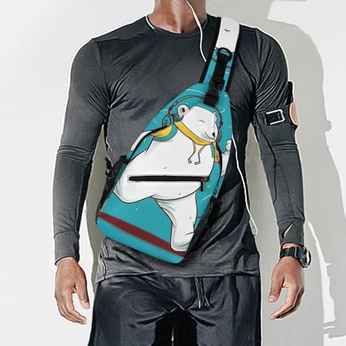 Mochila tipo bandolera deportiva para hiking y uso casual miniatura 7