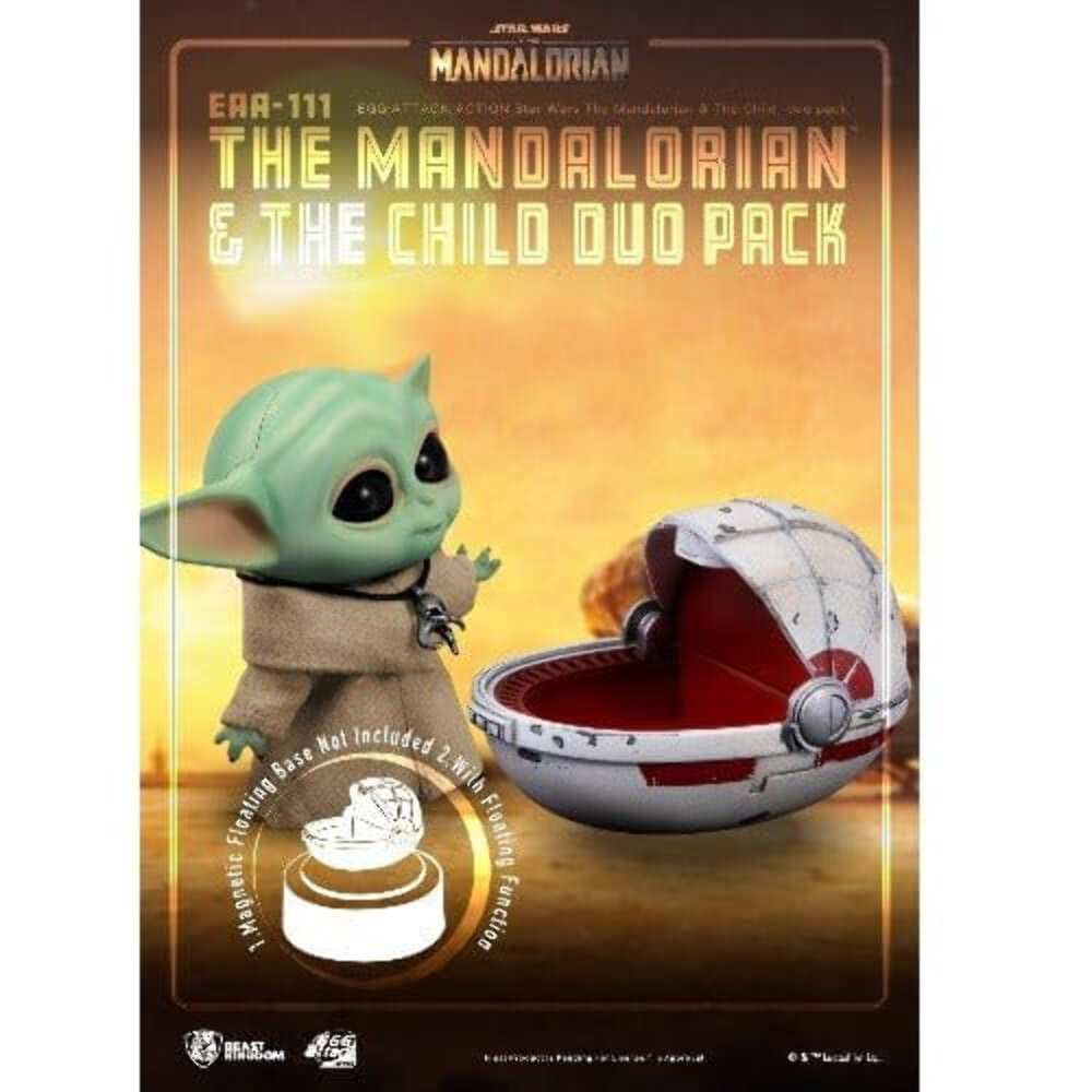 Amazon.com: Beast Kingdom The Mandalorian & The Child Duo Pack