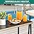 YITAHOME 4 Pieces Patio Furniture Set, Wicker Outdoor Bistro Set, All-Weather Rattan Conversation Set with Loveseat Chairs Table Cushions for Backyard, Pool, Deck, Garden – Beige