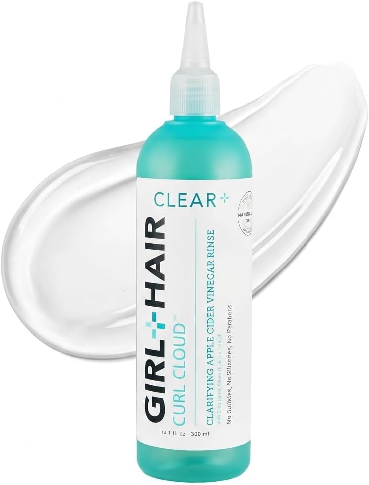 G+H CLEAR+ Apple Cider Vinegar Rinse | Clarifying Formula to Remove Buildup, Prevent Dandruff & Itchiness | For Healthy, Shiny & Soft Hair | Sulfate & Paraben-Free | 10.1 Fl Oz
