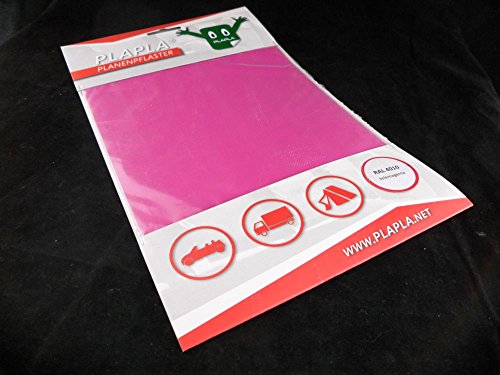 Preisvergleich Produktbild LaSi GRIP Tex PlaPla-Planenpflaster, telemagenta, selbstklebend