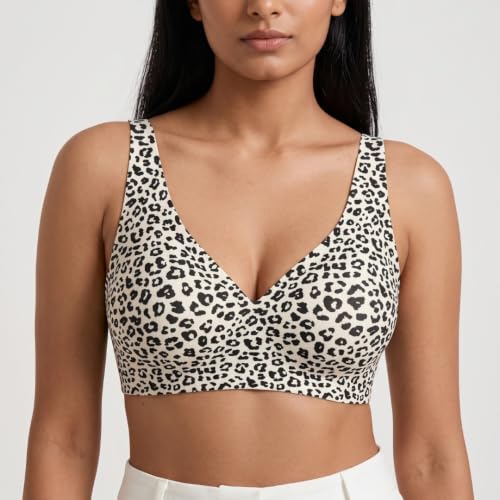 Image of JellyLift Seamless Wireless Jelly Bra for Women | No Underwire, Deep V Invisible T-Shirt Bra | 360 Jelly Support, Adjustable Straps | S-3XL