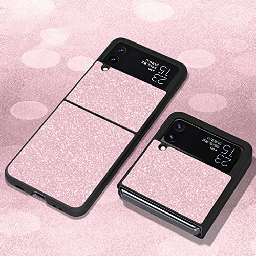 Coque Samsung Galaxy Z Flip 4 5G rigide et PC scintillant de luxe
