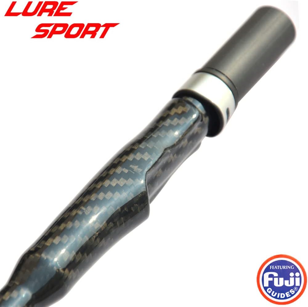 LureSport 3K Woven Carbon Unibody 41cm Spin Reel Seat Grip Handle Triangular Butt Fuji KDPS16 Rod Building Component Repair DIY