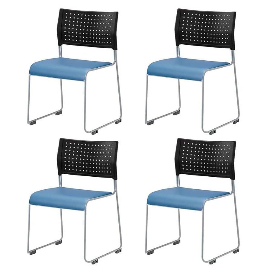 4脚セット】【背/樹脂 座/樹脂】アイリスチトセ ミーティングチェア