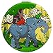 Feng Shui Friendship Vibrations Mirror Elephant and Monkey and Rabbit Mirror w5314