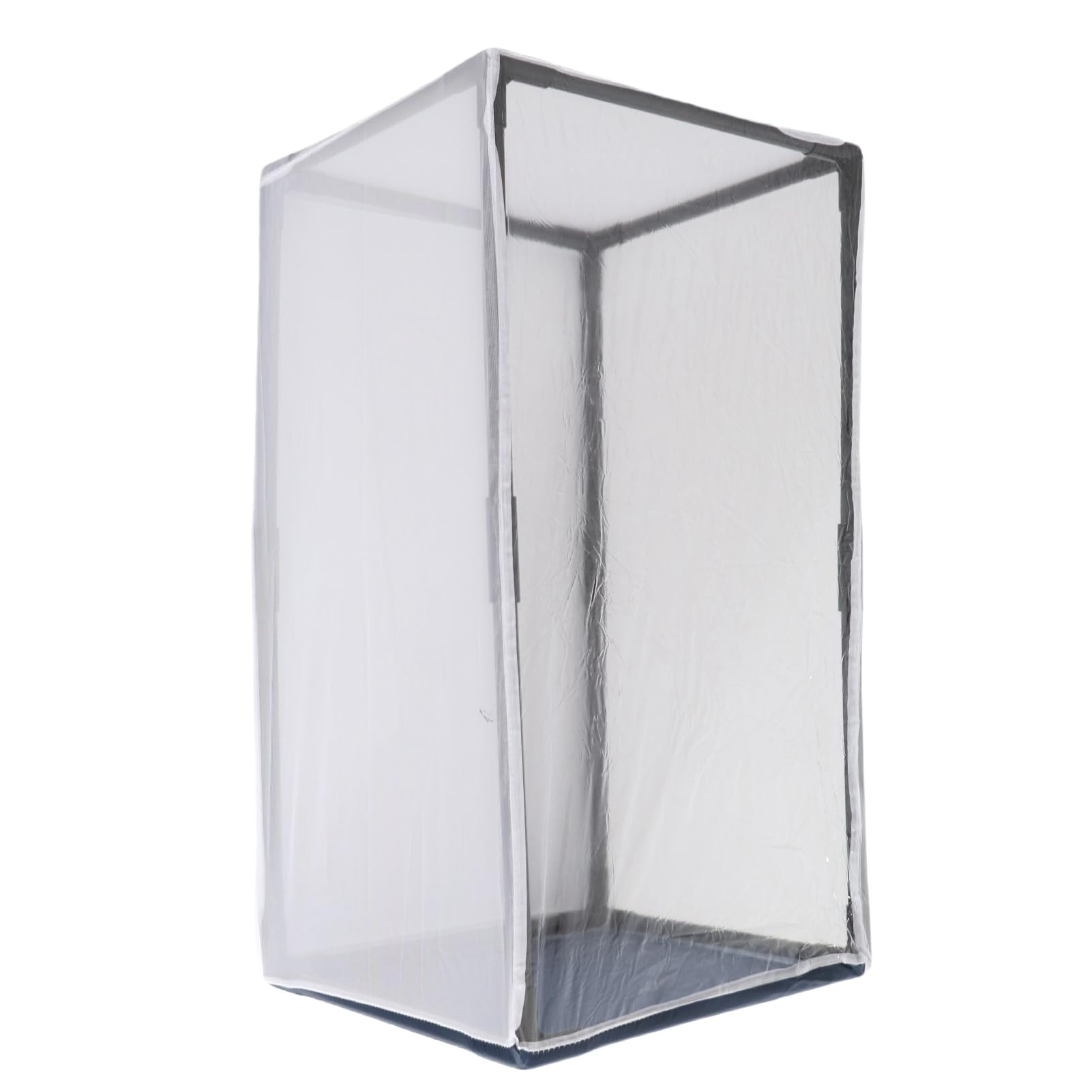 Insektenzuchtkäfig aus Netzmaterial mit PVC-Rohren, 42 x 42 x 77 cm, für Schmetterlinge und kleine Insekten, tragbar mit Griff