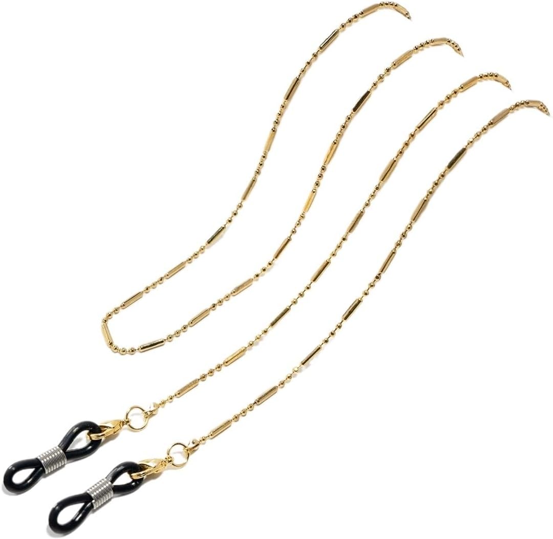 Women's Personalized Copper Temperament Eyewear Accessories Eyeglass Chains Fresh Sunglasses Hanging Neck