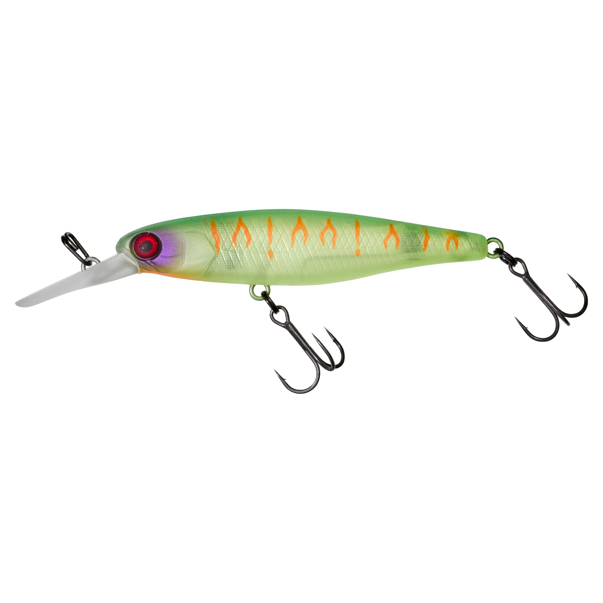 Illex Jackall Poisson Nageur Squirrel 61 Sp – 6,1 cm – 5 g – Lime Chart Tiger – hängend – 17274