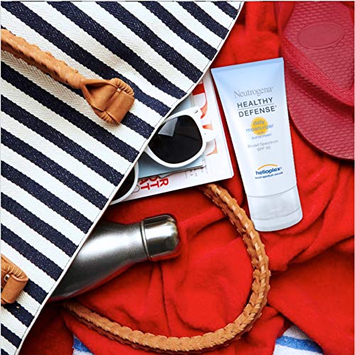 Neutrogena Healthy Defense Daily Moisturizer With Spf 50 And Vitamin E, Lightweight Face Lotion With Spf 50 Sunscreen And Antioxidants, Vitamin C & Vitamin E, 1.7 Fl. Oz #TOP5