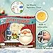 D-FantiX Christmas Advent Calendar 2021 Soft Rubber Toy Christmas Advent Calendars Gift 24Pcs for Kids Kawaii Animals Santas Toys Xmas Countdown Calendar