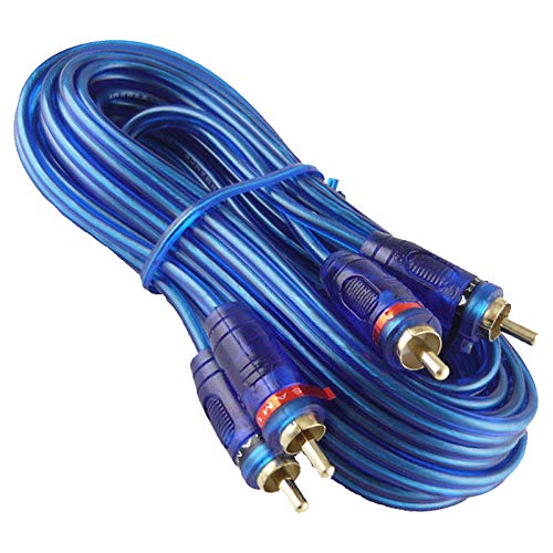Cable Audio 2 Rca A 2 Rca Reforzado 2 Metros
