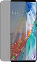Vista 2 de Película suave de privacidad para LG Wing 5G – [2 unidades] Protector de pantalla antiespía anti-espía película suave protectora para LG WING 5G