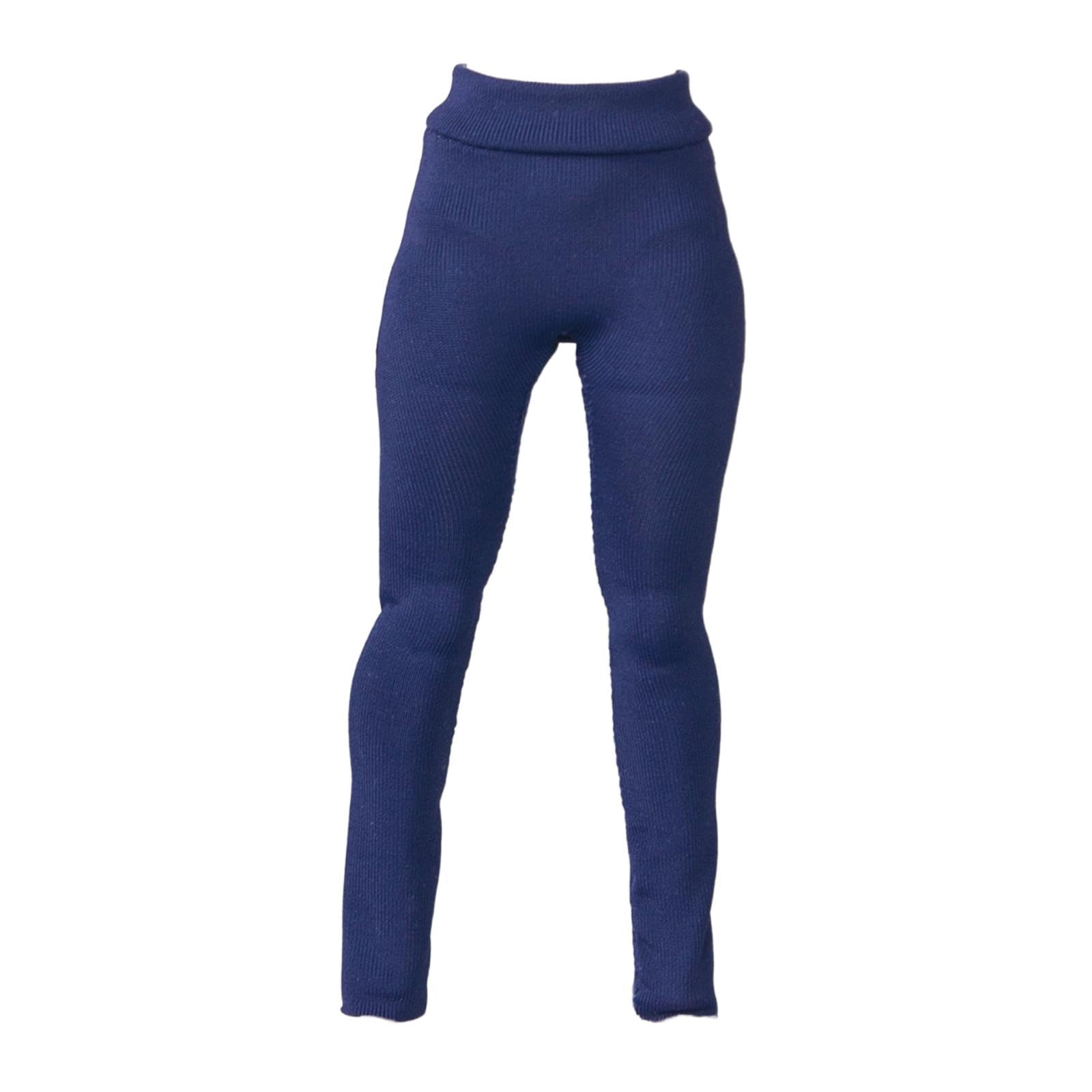 STYLEHEAVEN 1/12 Scale Female Action Figure Pants Doll Clothes Trendy Elastic Yoga Pants Blue|Toys & Hobbies-image-9
