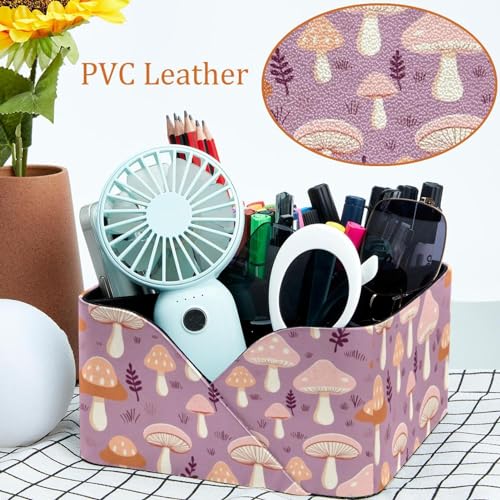 Solution de rangement polyvalente motif champignon violet pour le salon - 6