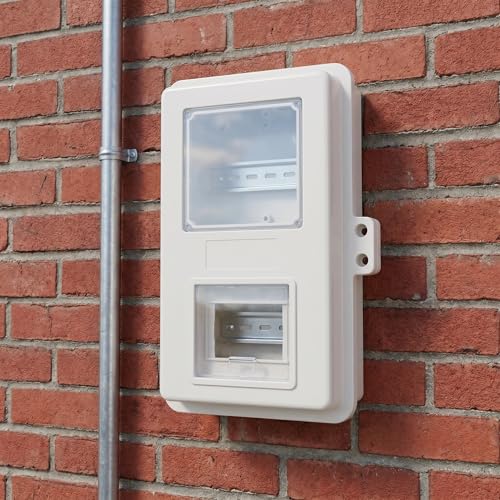 Boîtier électrique de compteur étanche pour éviter l'humidité sur mur extérieur - 5