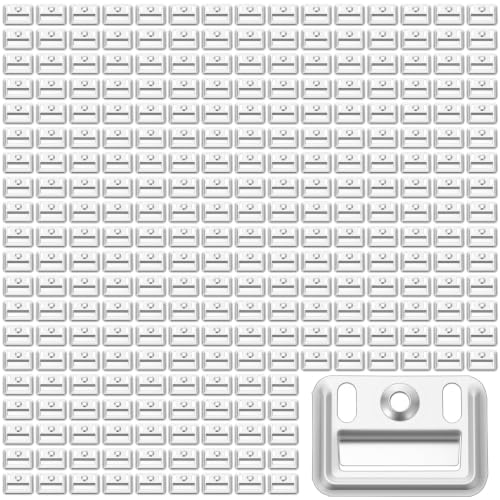 Image of 1000 pcs Stainless Steel Z-Clips (1.73 inch /44mmx1.22 /31mm) - Wall Panel Fixing Piece, Clamp for Integrated Wall Panels, Heavy Duty Walls Panel Buckle for Toilet Seats & Furniture Mounting