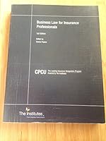 Business Law For Insurance Professionals 0894634232 Book Cover