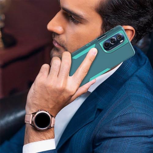 Carcasa Motorola G Stylus 2022 XT2211 verde con protector pantalla 6