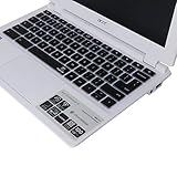 Keyboard Cover for 11.6 inch Acer Chromebook 11 C720P Series, C740 Series, CB3-111 Series, C720 Series (Not fit for 11.6